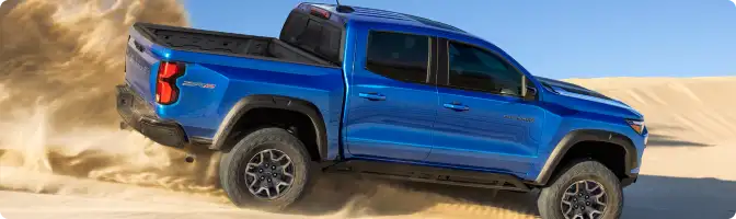 2026 Chevrolet Colorado vs Ford Ranger off-road comparison