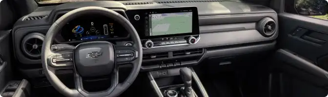 2026 Chevrolet Colorado vs Ford Ranger technology and safety