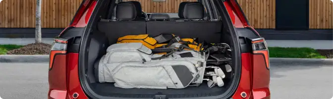 2026 Chevrolet Equinox and Nissan Rogue size and cargo room