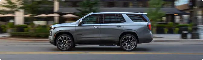 2026 Chevrolet Tahoe and Ford Expedition size and dimensions