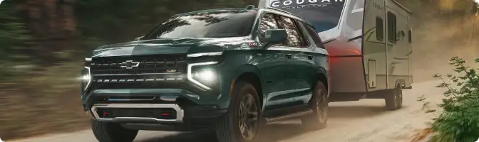 2026 Chevrolet Tahoe and Ford Expedition towing and payload