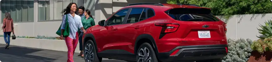 Choosing a trim on the 2026 Chevrolet Trax or Trailblazer