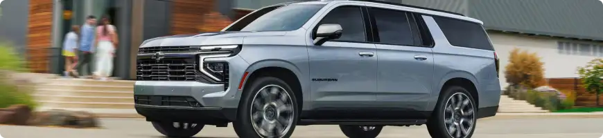 Full-size Chevrolet Tahoe and Suburban SUVs