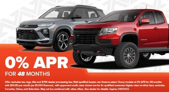 0% APR for 48 Months