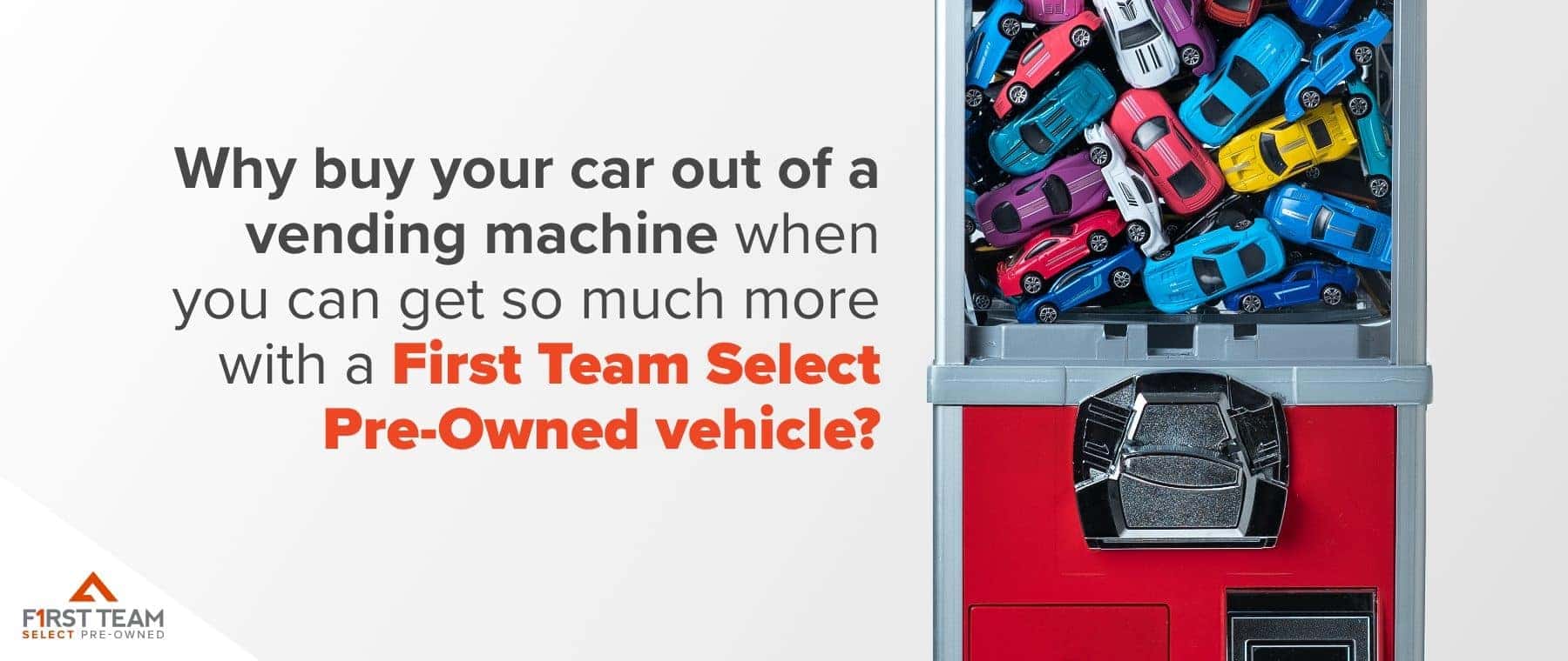 Why Buy out of a Vending Machine?