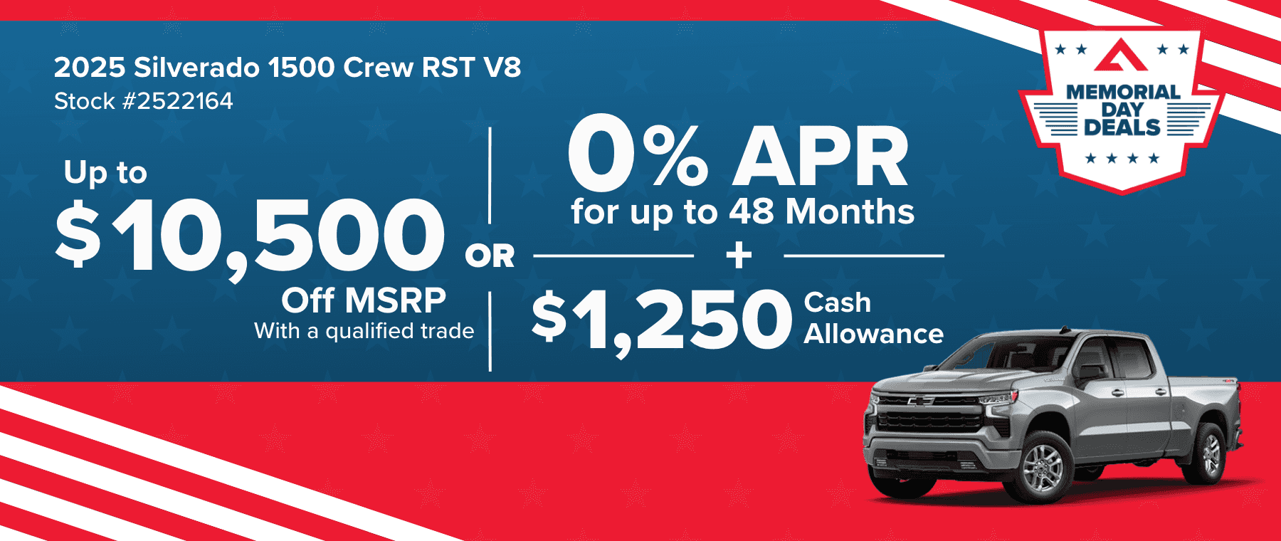 2025 Silverado 1500 Crew RST V8