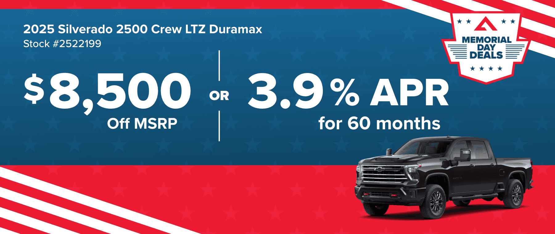 2025 Silverado 2500 Crew LTZ Duramax