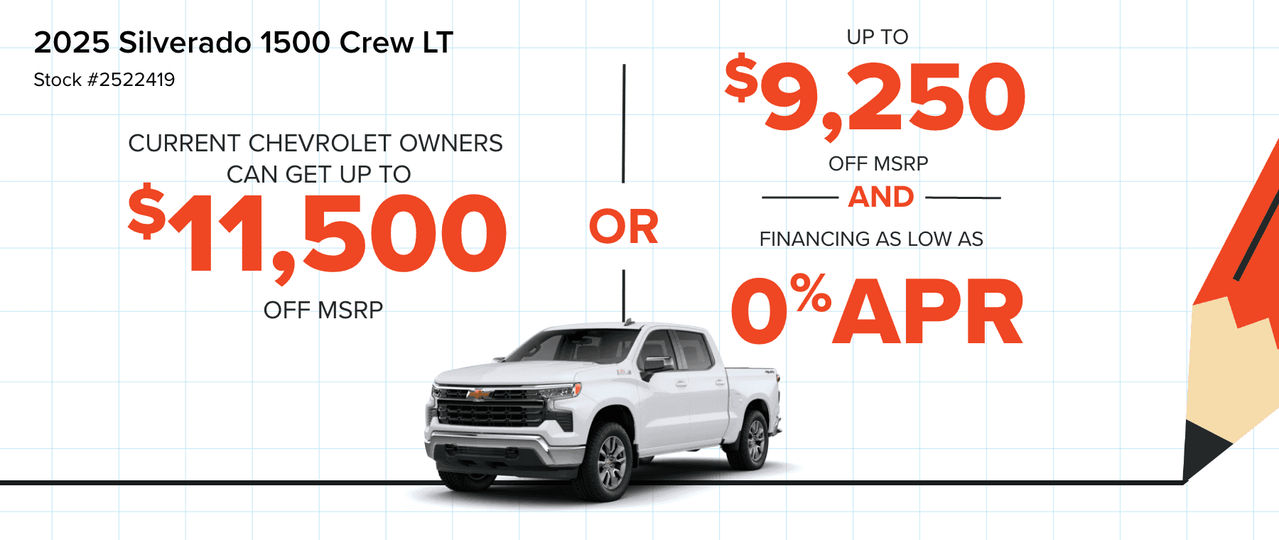 2025 Silverado 1500 Crew LT
