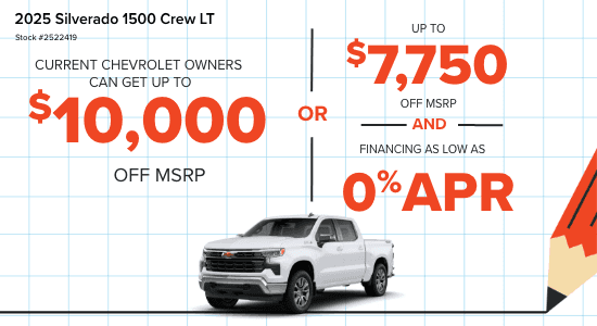 2025 Silverado 1500 Crew LT