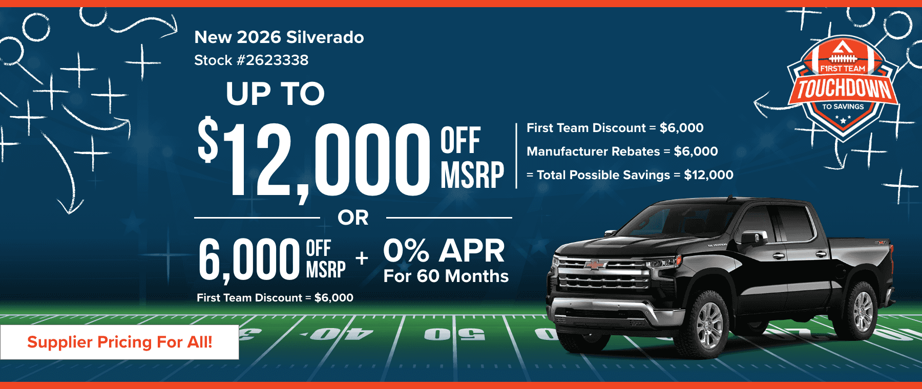 NEW 2026 Silverado Offer