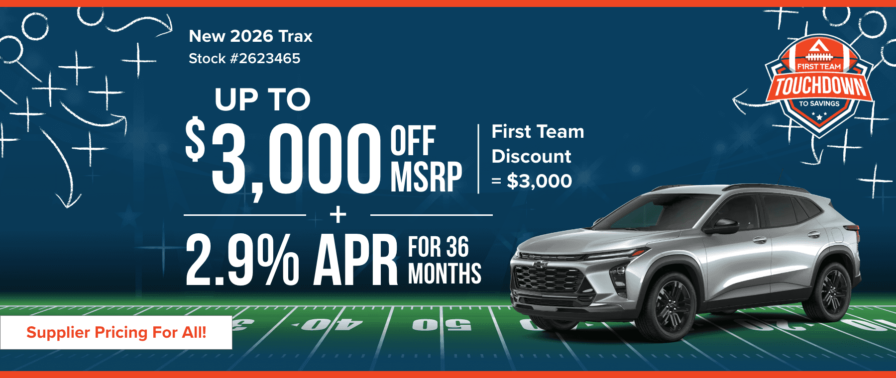 NEW 2026 Trax Offer