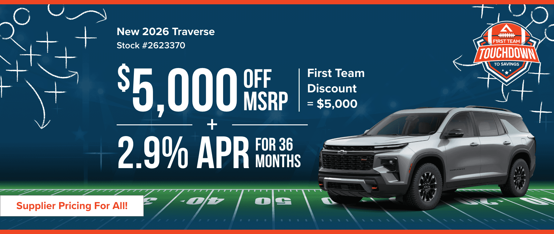 NEW 2026 traverse Offer