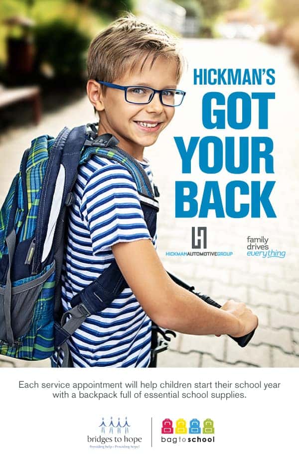 Bag to School Hickman Automotive Group