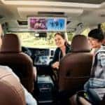 interior of 2018 Toyota Sienna