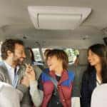passengers in rear of 2018 Toyota Highlander