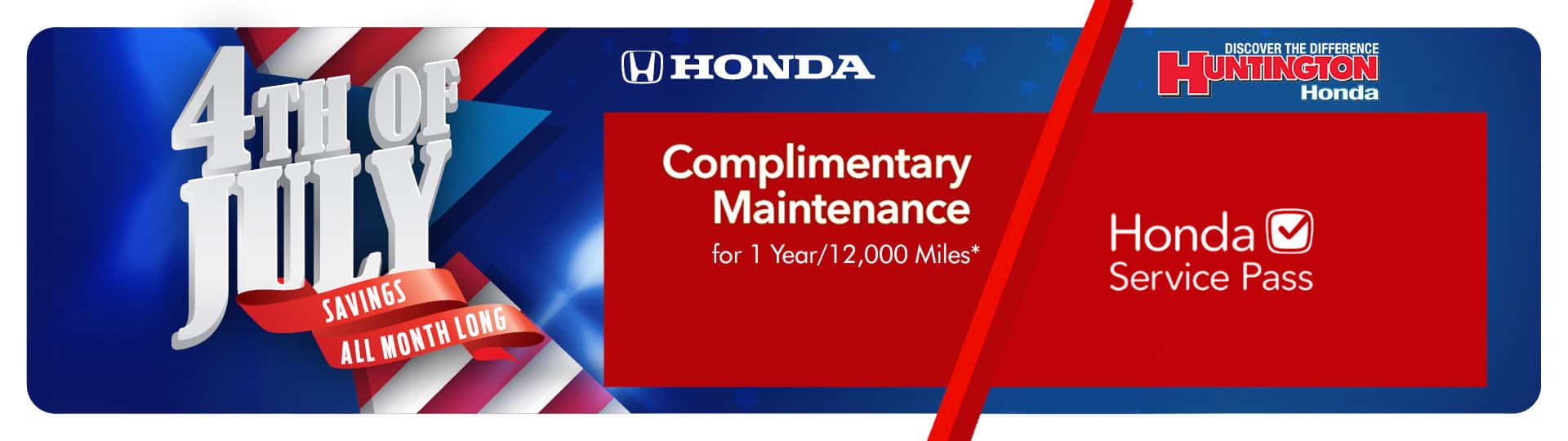 Complimentary Maintenance