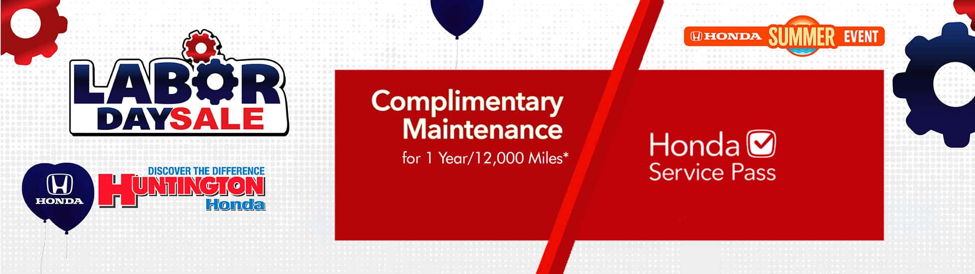 Complimentary Maintenance