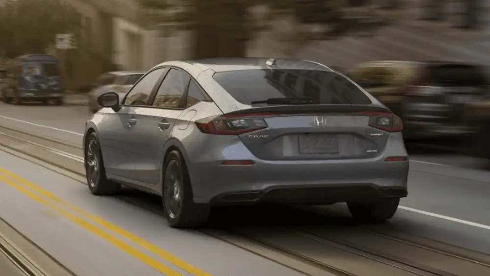 Why the Civic Hatchback suits city driving