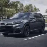 Gray 2026 Honda CR-V e:FCEV hydrogen SUV parked near a park, showing what's new near Commack NY