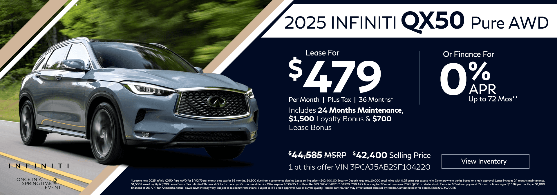 Infiniti-TO-2025-April-Banners-25-QX50-Pure