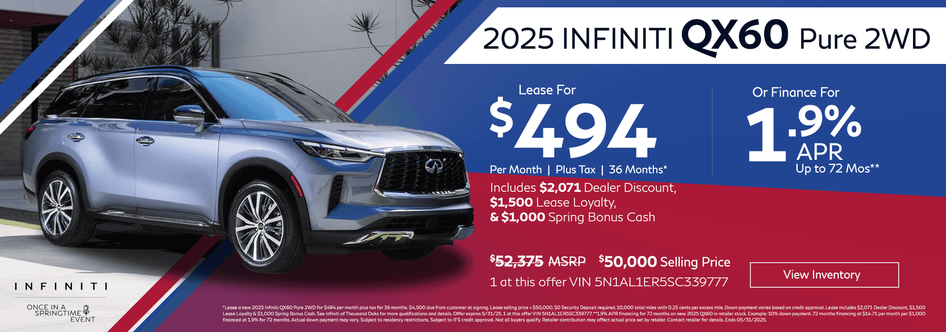 Infiniti-TO-2025-May-Banners-25-QX60-Pure