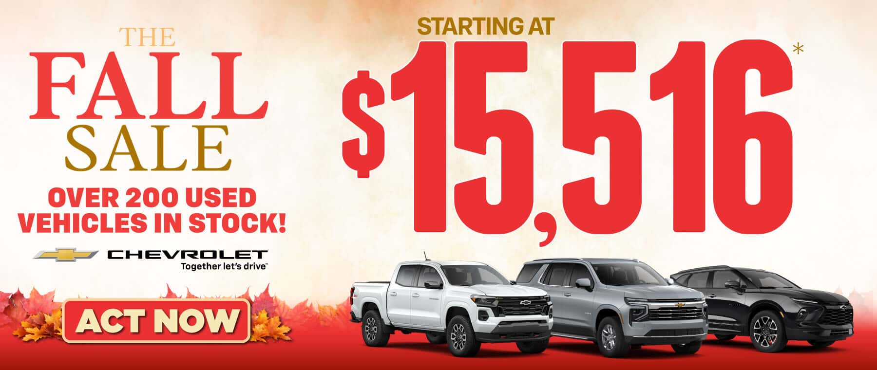Over 200 Used Vehicles In Stock! - Starting at $15,516*