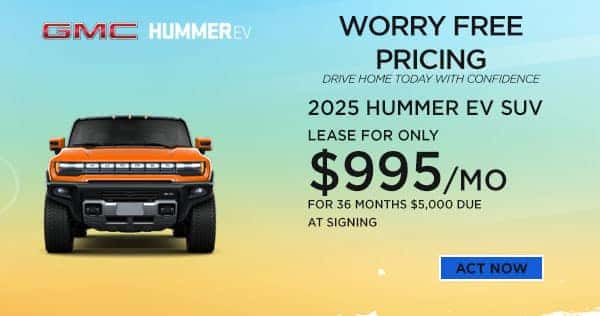 New GMC Hummer EV SUV Special
