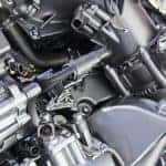 Close up of an engine