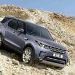 2020 Land Rover Discovery on a mountainside