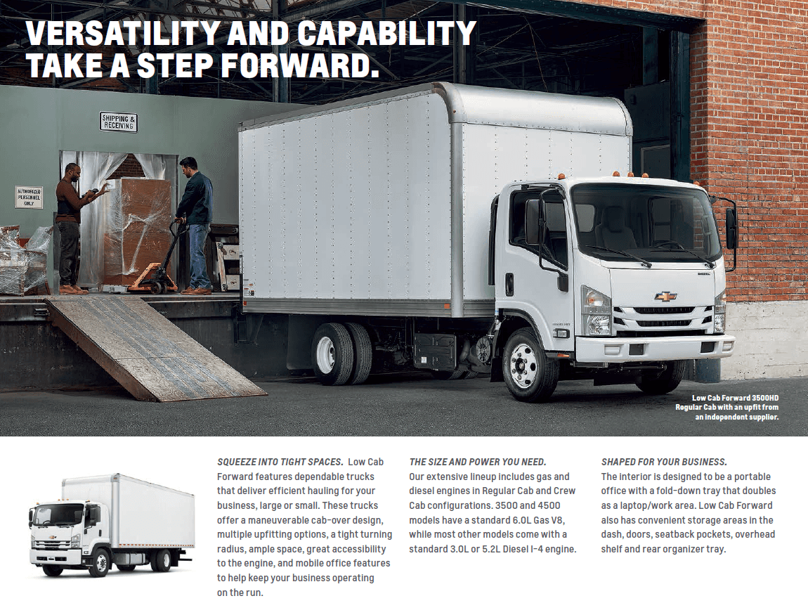 2018 Chevy LCF Low Cab Forward