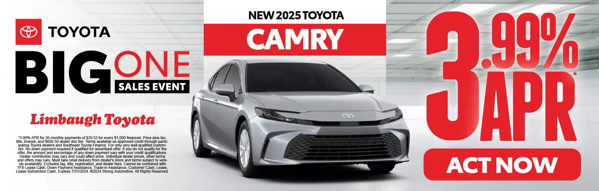 New Toyota & Used Car Dealership In Birmingham, AL | Limbaugh Toyota