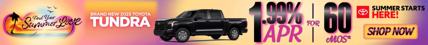 New 2025 Toyota Tundra 