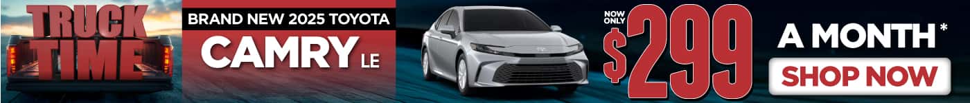 New 2025 Toyota Camry LE $299/mo.*