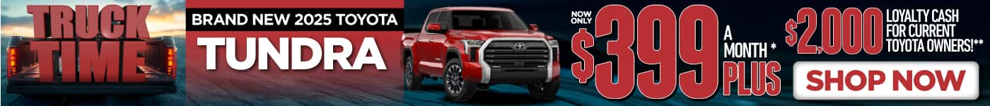 New 2025 Toyota Tundra 