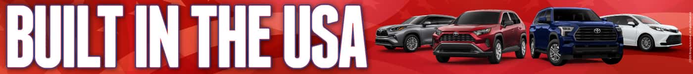 Shop Toyota Models Built in the USA
