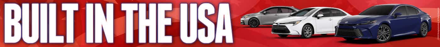 Shop Toyota Models Built in the USA
