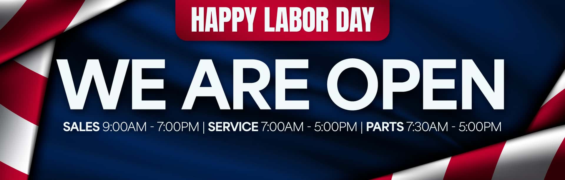 Open Labor Day