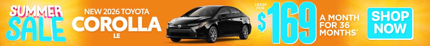 NEW 2026 TOYOTA COROLLA LE 
