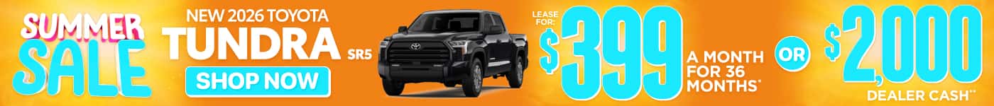 NEW 2026 TOYOTA TUNDRA SR5 