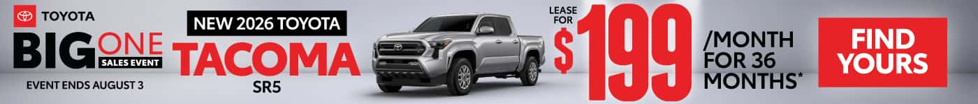 NEW 2026 TOYOTA TACOMA SR5 