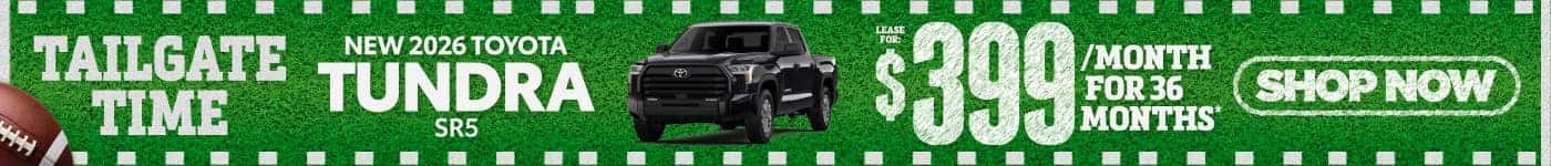 NEW 2026 TOYOTA TUNDRA SR5 $399/mo for 36 months*