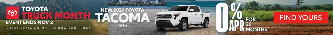 NEW 2026 TOYOTA TACOMA SR5 