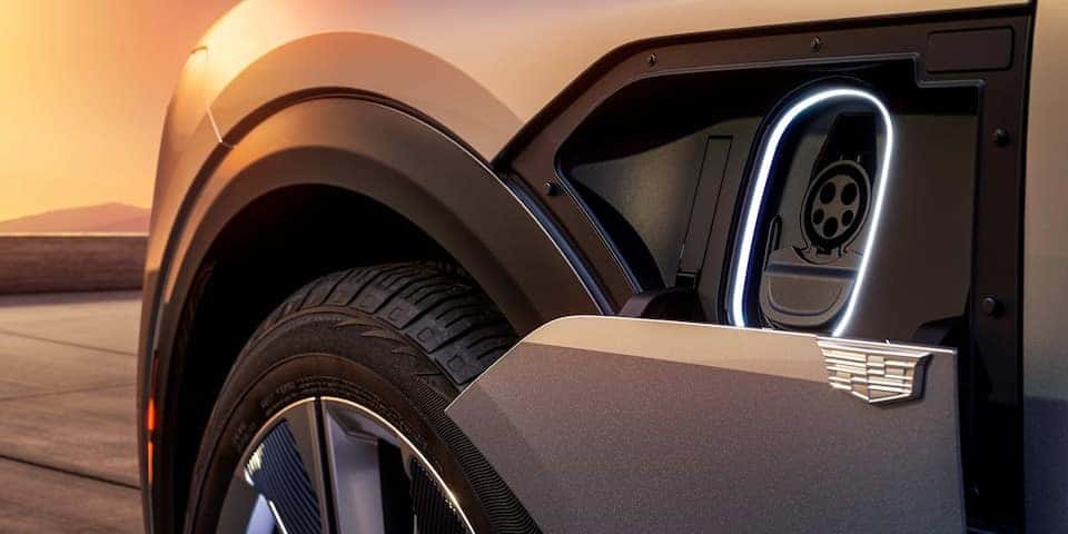 2024 Cadillac Lyriq Charge Port