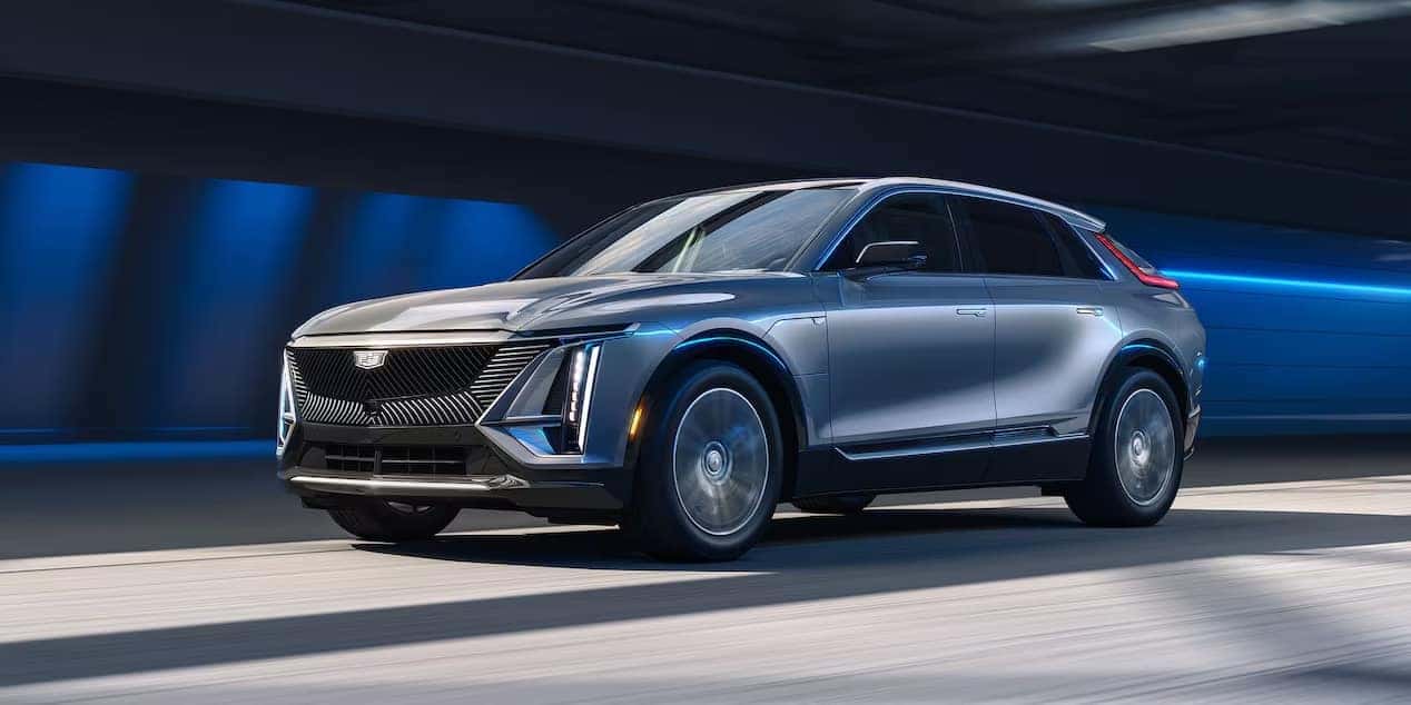 Cadillac Lyriq Electric Vehicle EV at Blasius Cadillac in Waterbury, CT