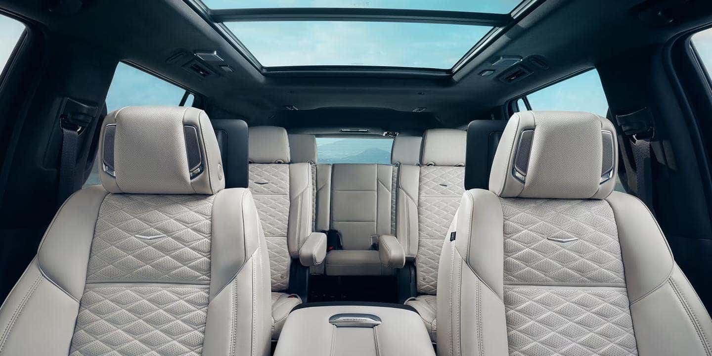 2026 Cadillac Escalade ESV interior and cargo space