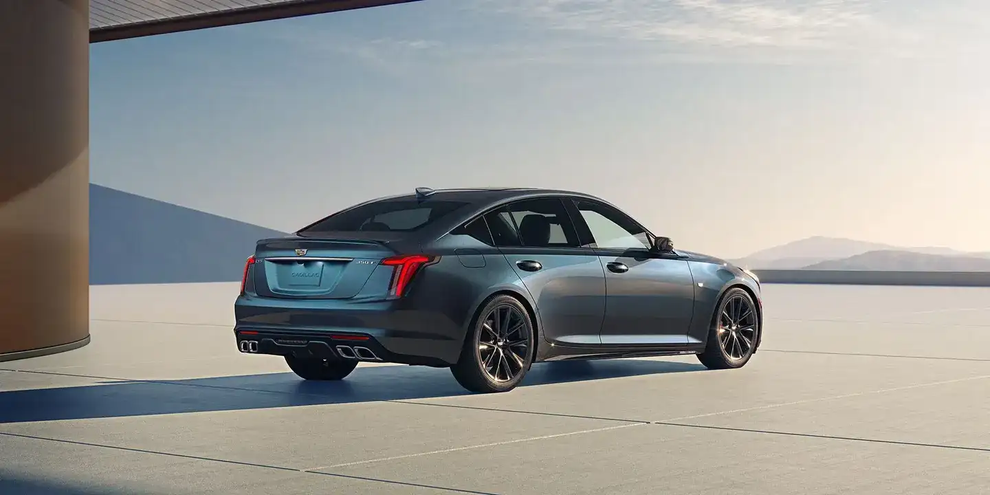 2026 Cadillac CT5 exterior design at Blasius Cadillac in Waterbury, CT