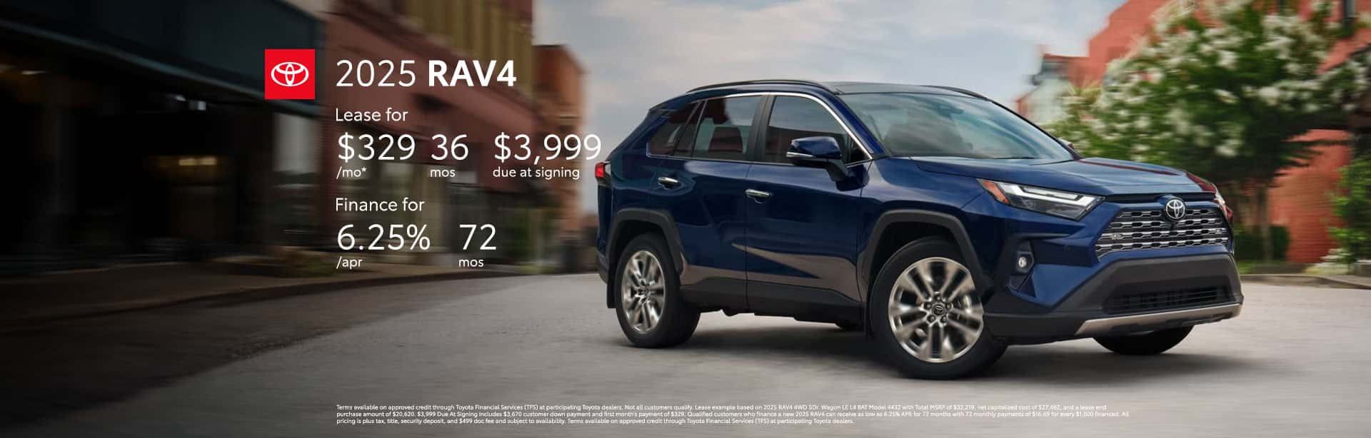 New 2025 Rav4 Offer
