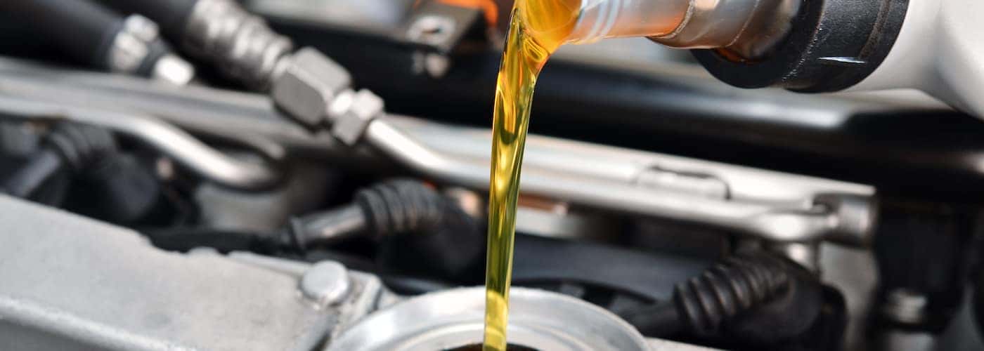 Pouring Oil Into Reservoir_27783503