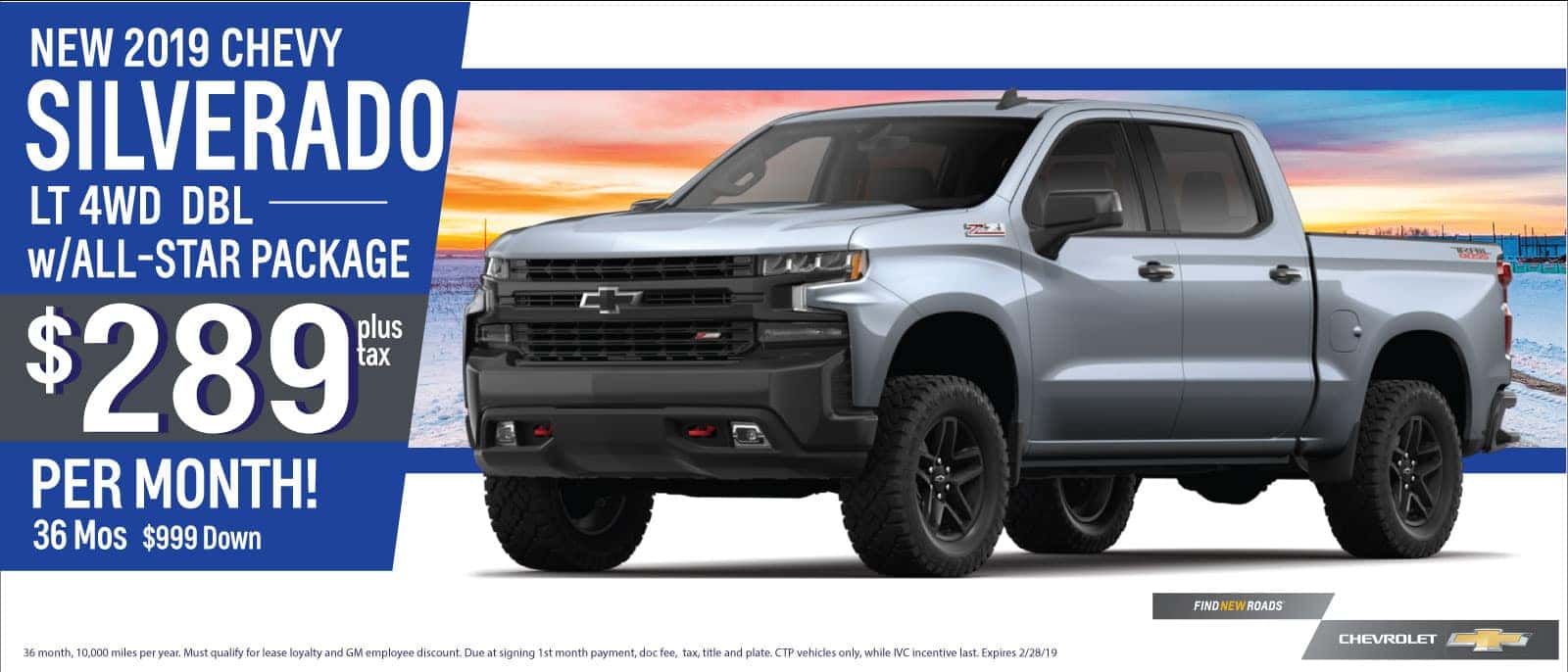 Silverado Lease Special Feb 2019