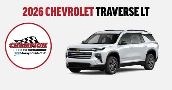 2026 Chevrolet Traverse LT Lease Offer